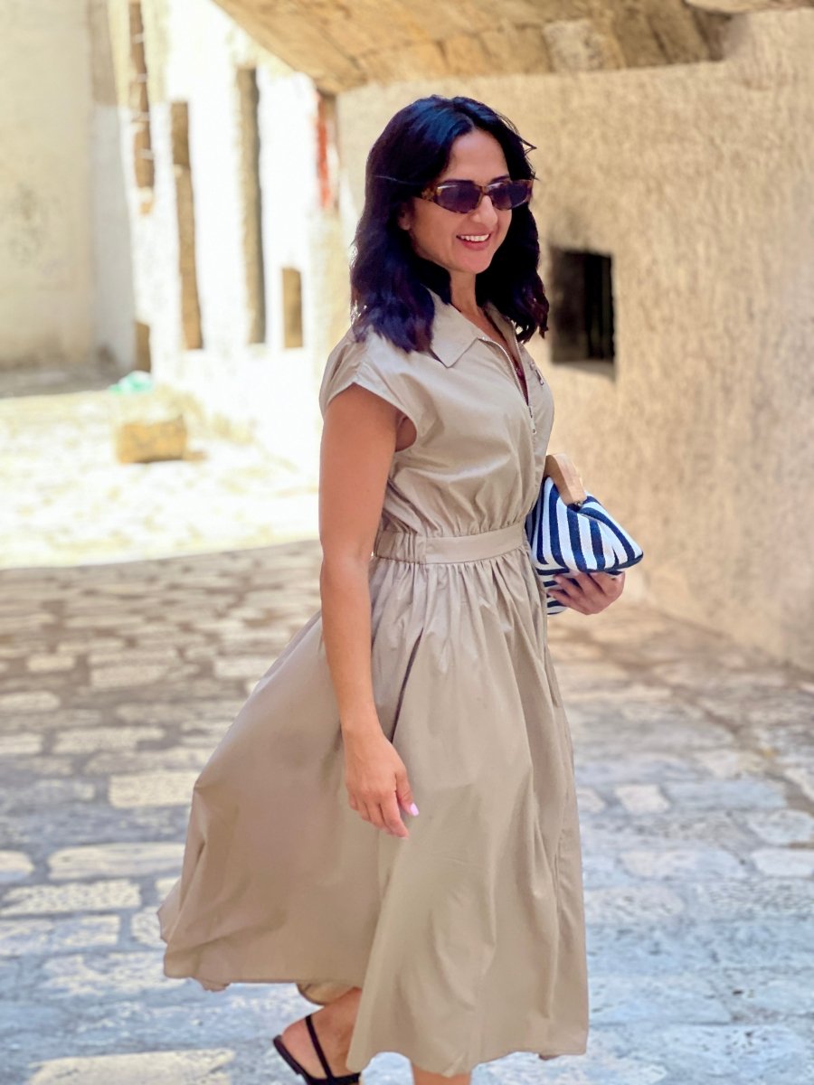Abito in Nylon Estivo e Zip - Urbanize