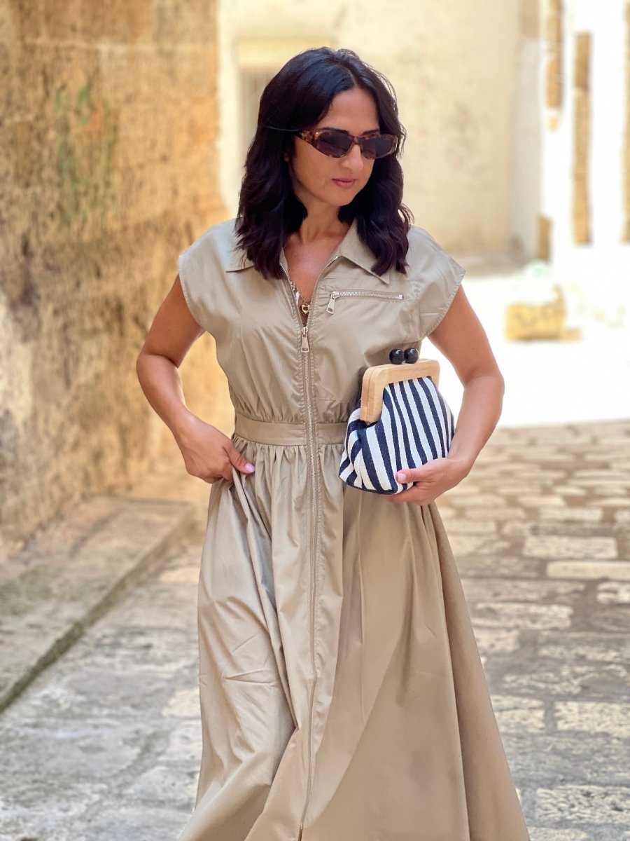 Abito in Nylon Estivo e Zip - Urbanize