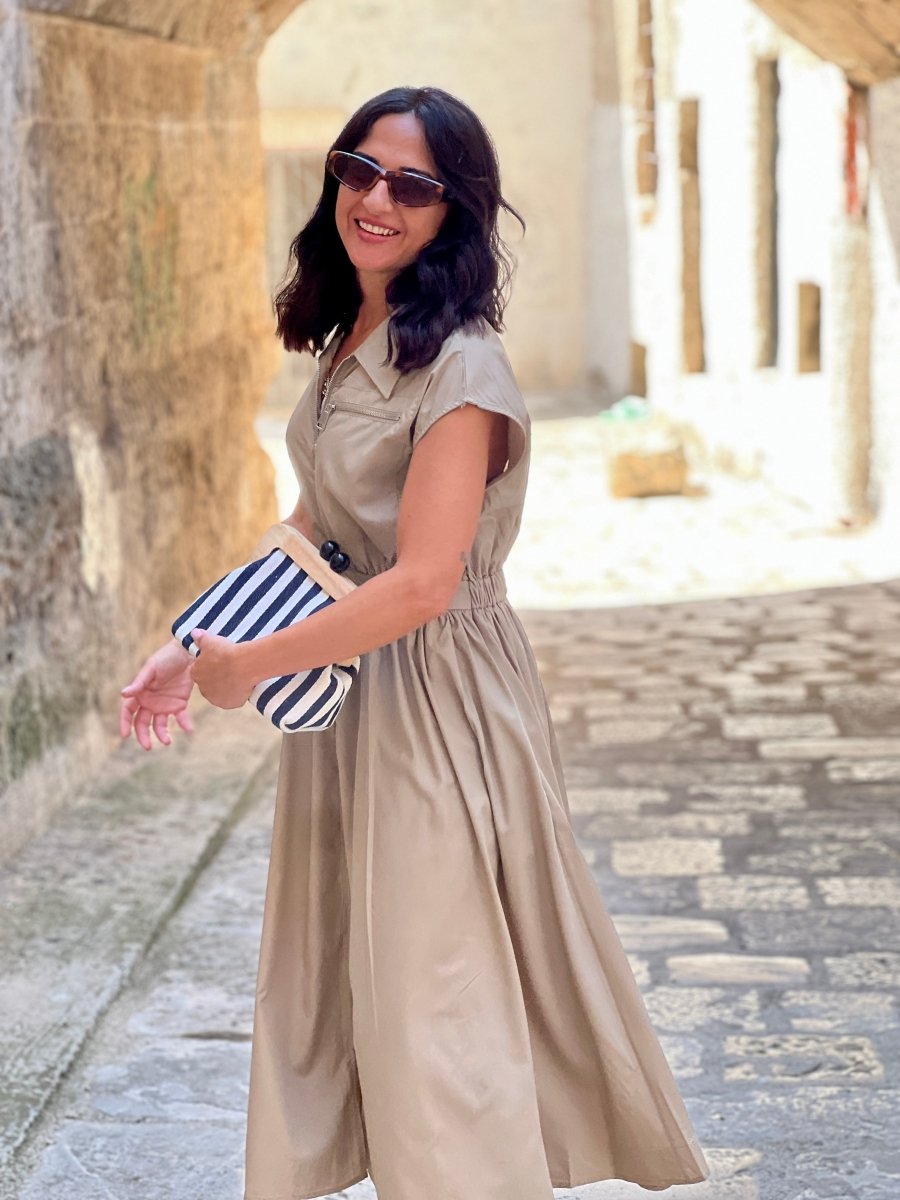 Abito in Nylon Estivo e Zip - Urbanize
