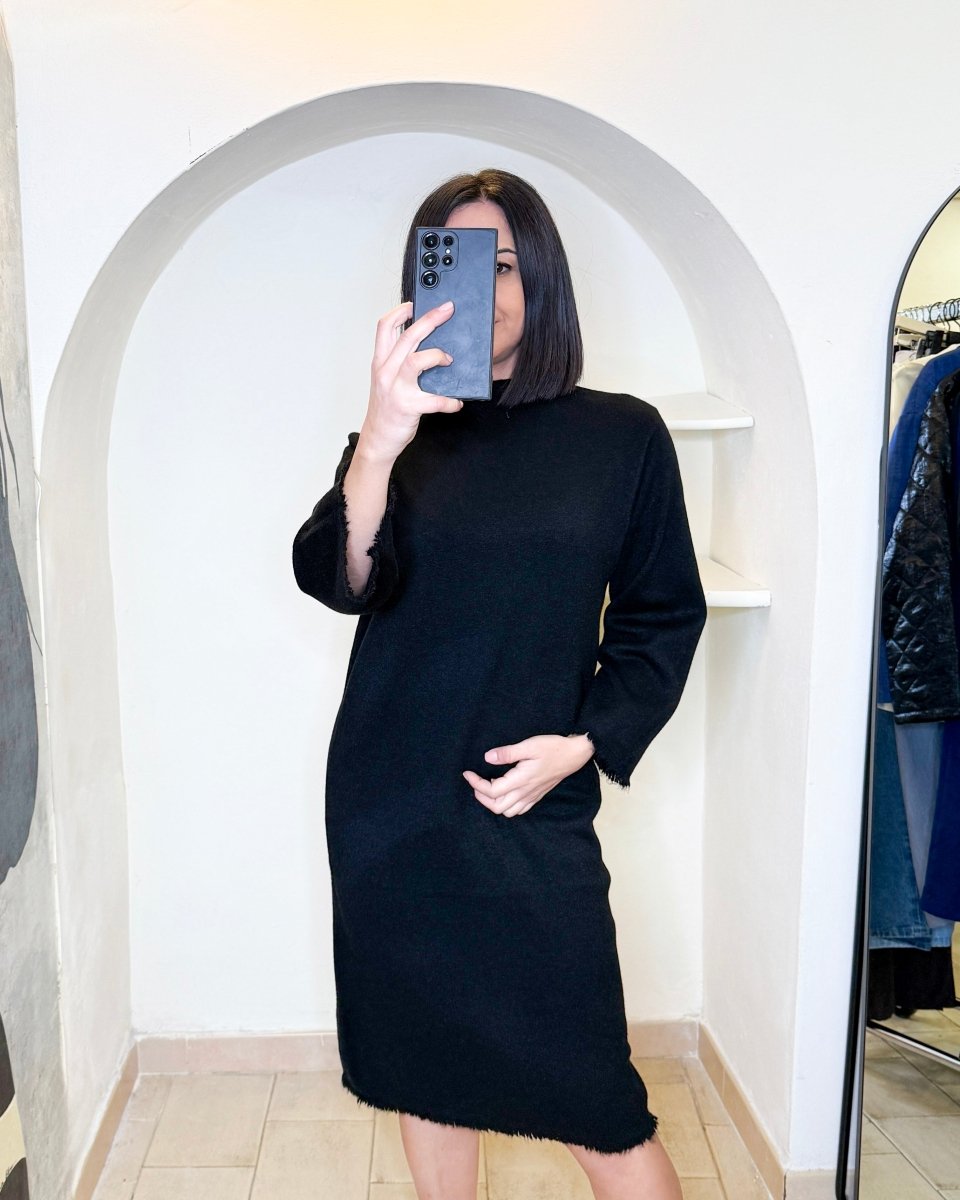 Abito Manica Lunga Nero - Urbanize