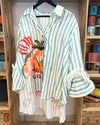Camicia in Lino a Righe Hawaiian - Urbanize