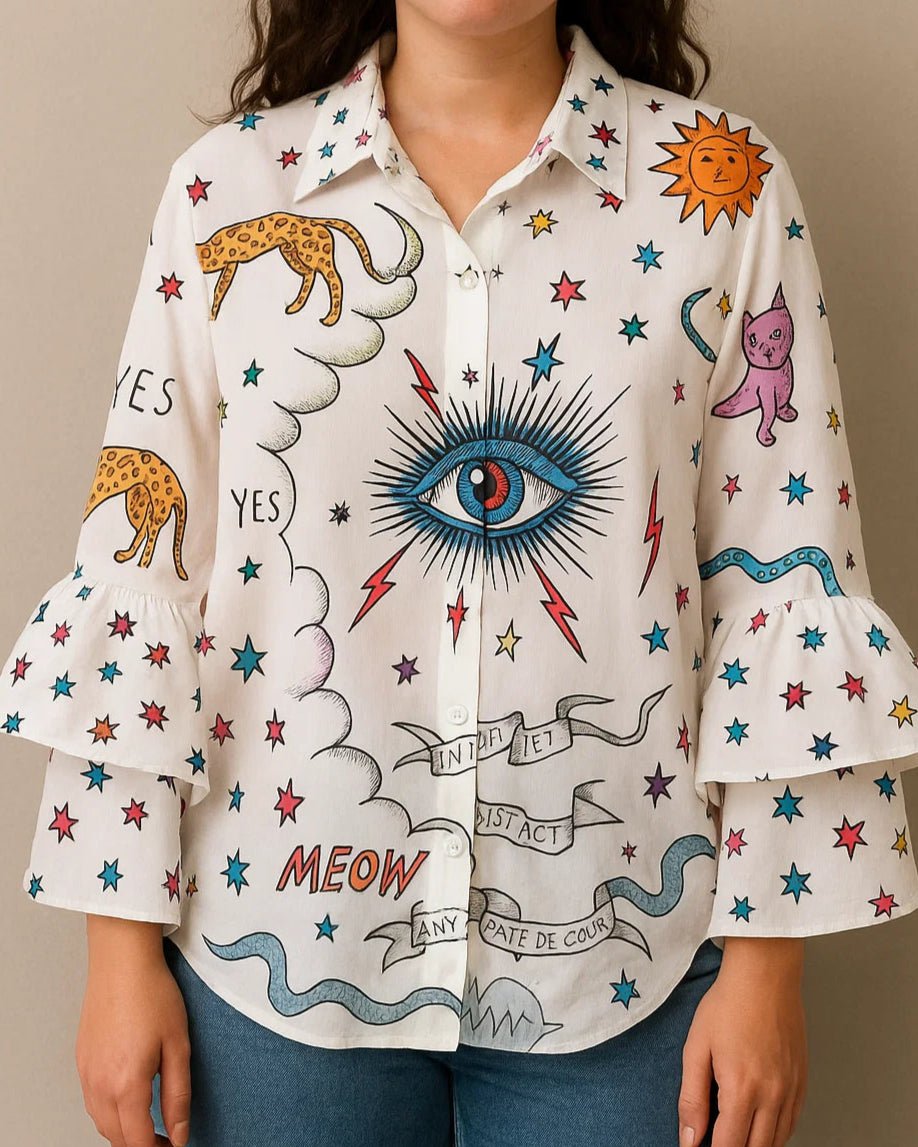 Camicia in Lino Meow - Urbanize