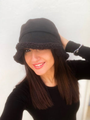 Cappello Secchiello con Pellicciotto - Realizzandoo Boutique