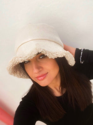 Cappello Secchiello con Pellicciotto - Realizzandoo Boutique