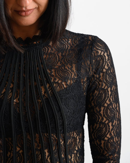 Maglia in Pizzo Nero - Urbanize