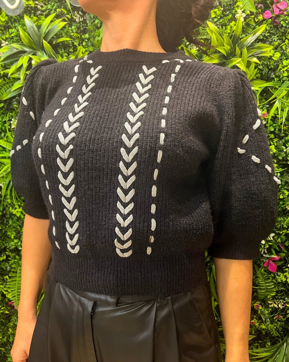 Maglione Anna Maniche a Sbuffo - Realizzandoo Boutique