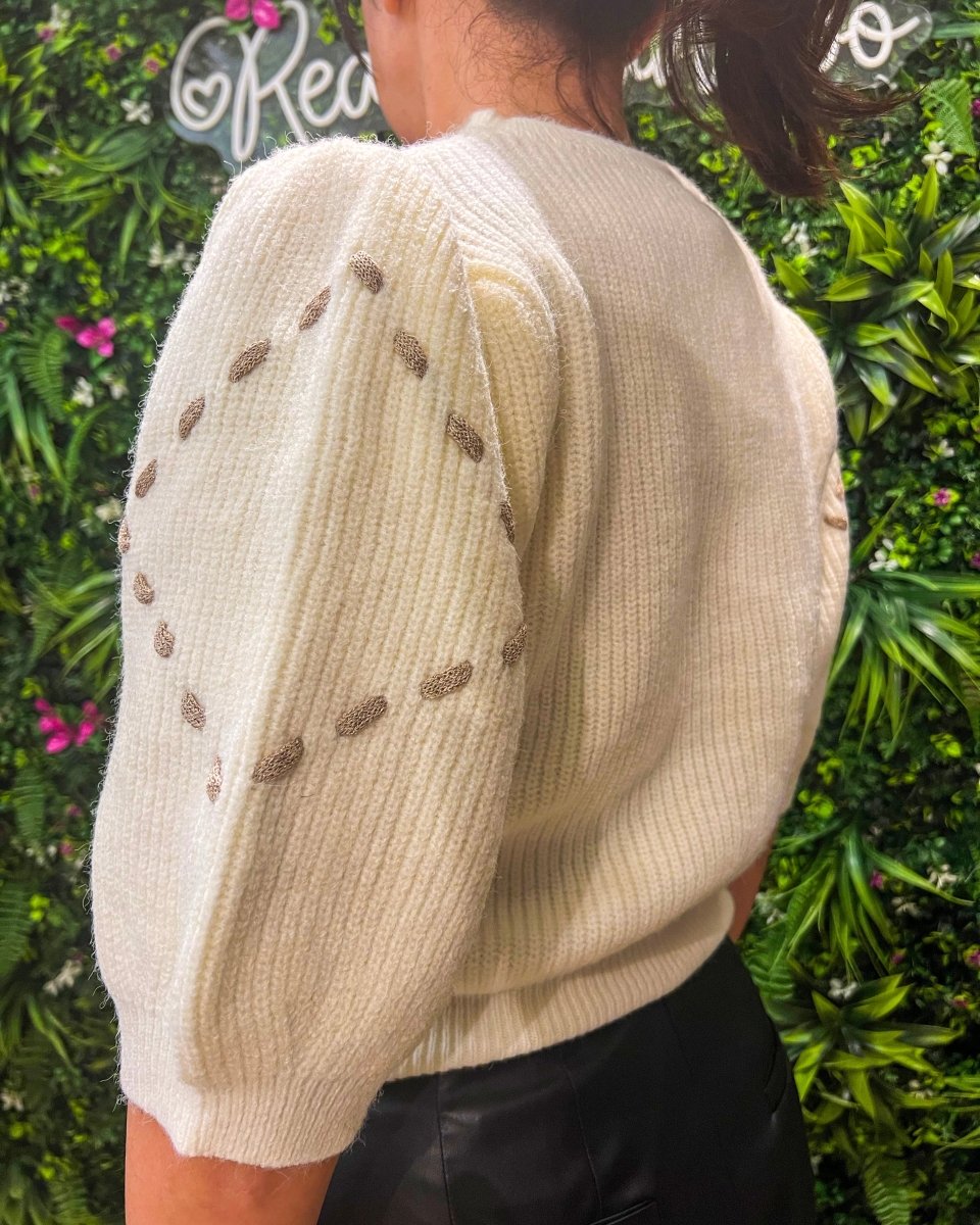 Maglione Anna Maniche a Sbuffo - Realizzandoo Boutique