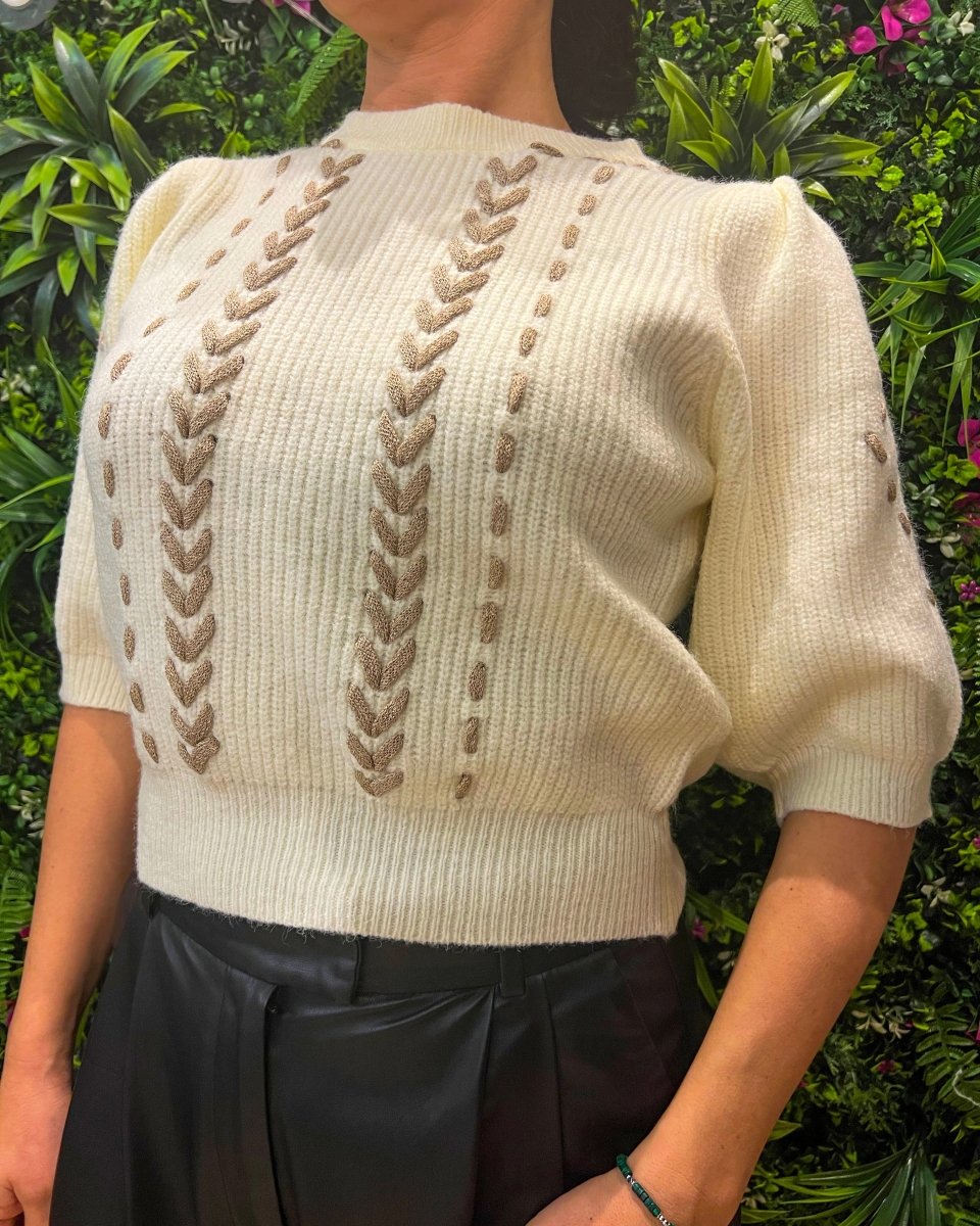 Maglione Anna Maniche a Sbuffo - Realizzandoo Boutique
