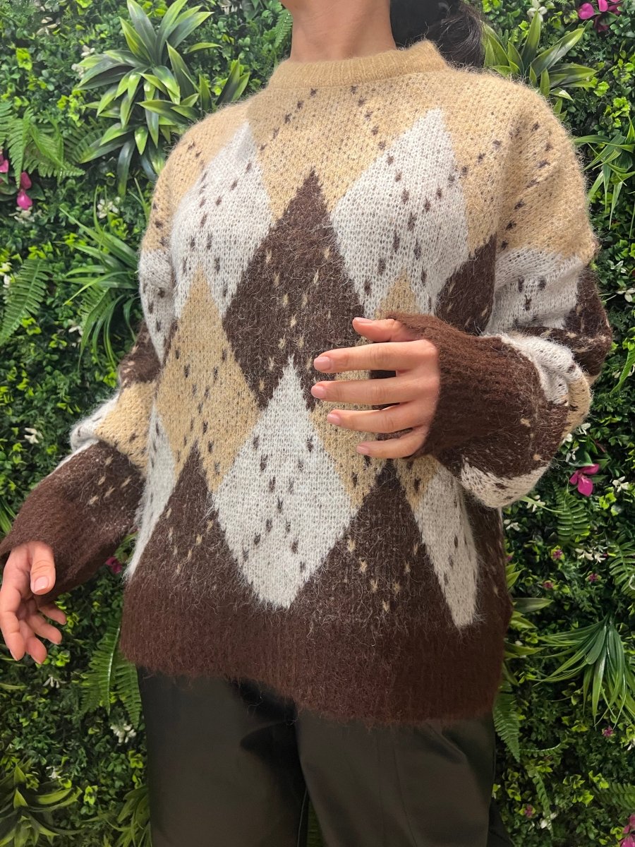 Maglione Quadrettoni - Realizzandoo Boutique
