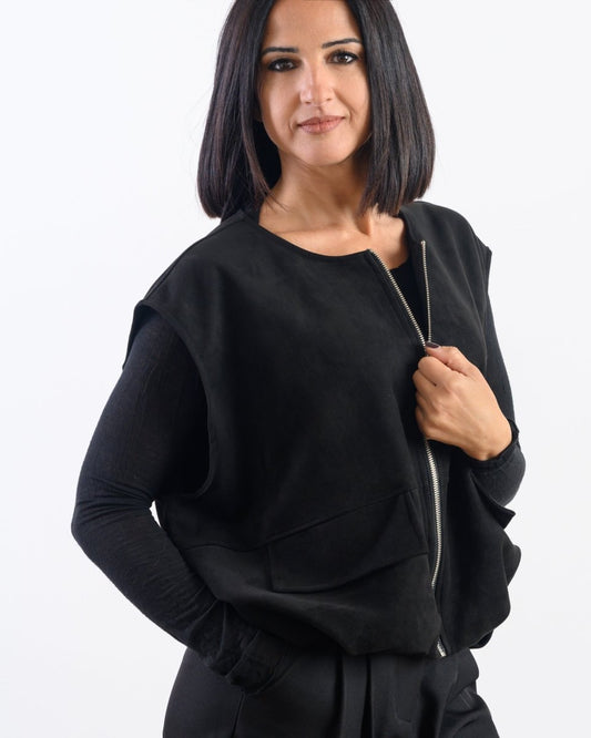 Smanicato con Zip Nero - Urbanize